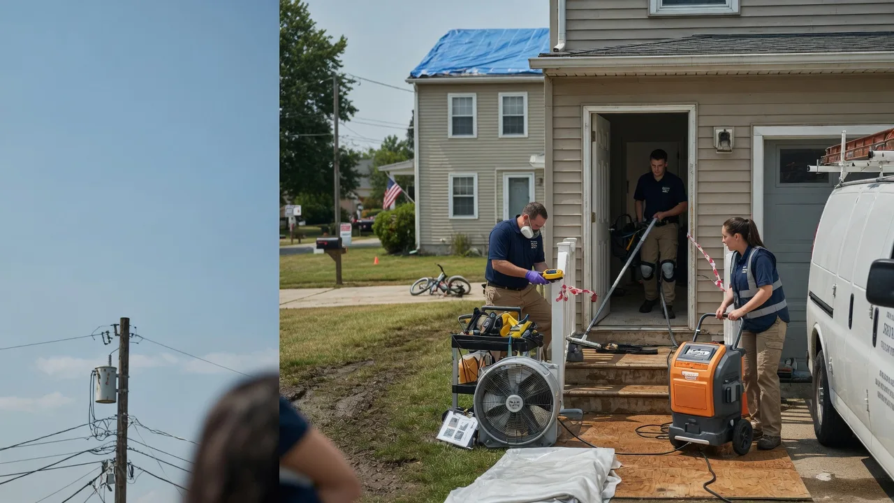 Water Damage Repair in West Farmington, OH near me